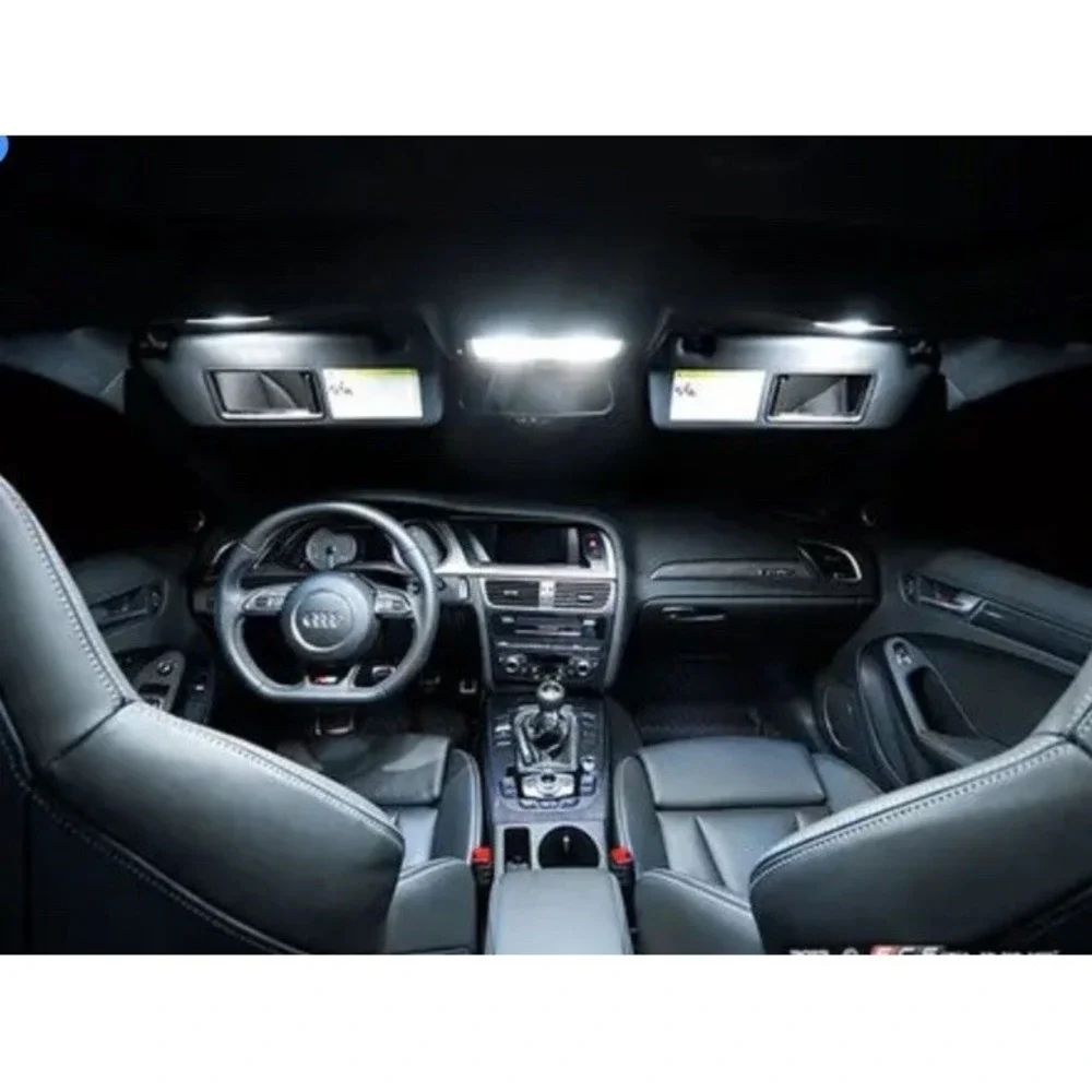 ZiZa Master LED Interior Lighting Kit Audi B8 2010 2011 2012 A4 S4 White LED